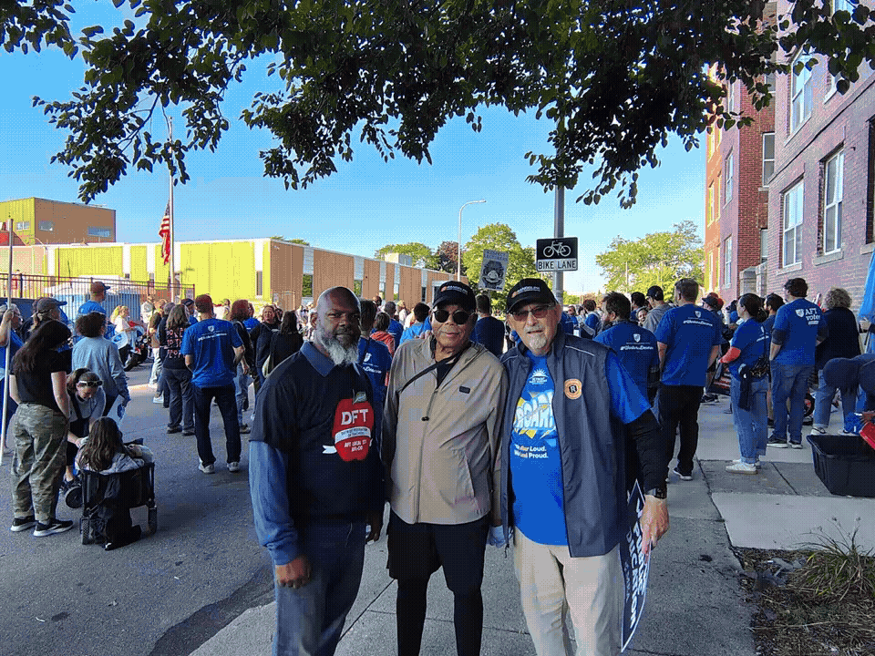 Randolph Staff at Labor Day Parade